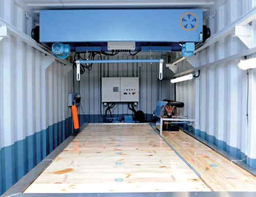 Льдогенератор блочного льда контейнерного исполнения